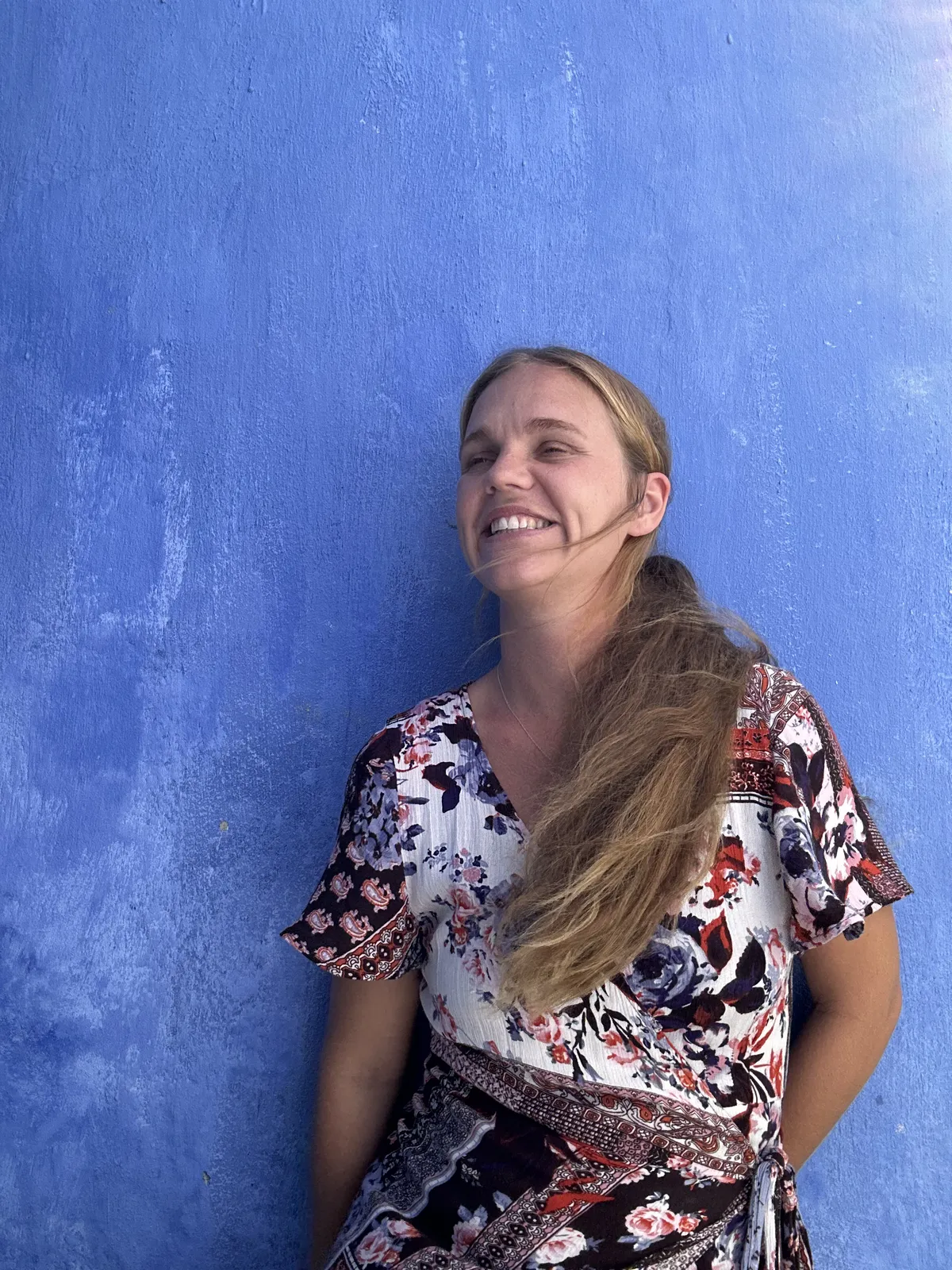Maria smiling